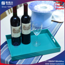 Acrylic Wine Bottle Display Trays Serving Tray